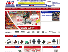 Tablet Screenshot of abccatalog.com